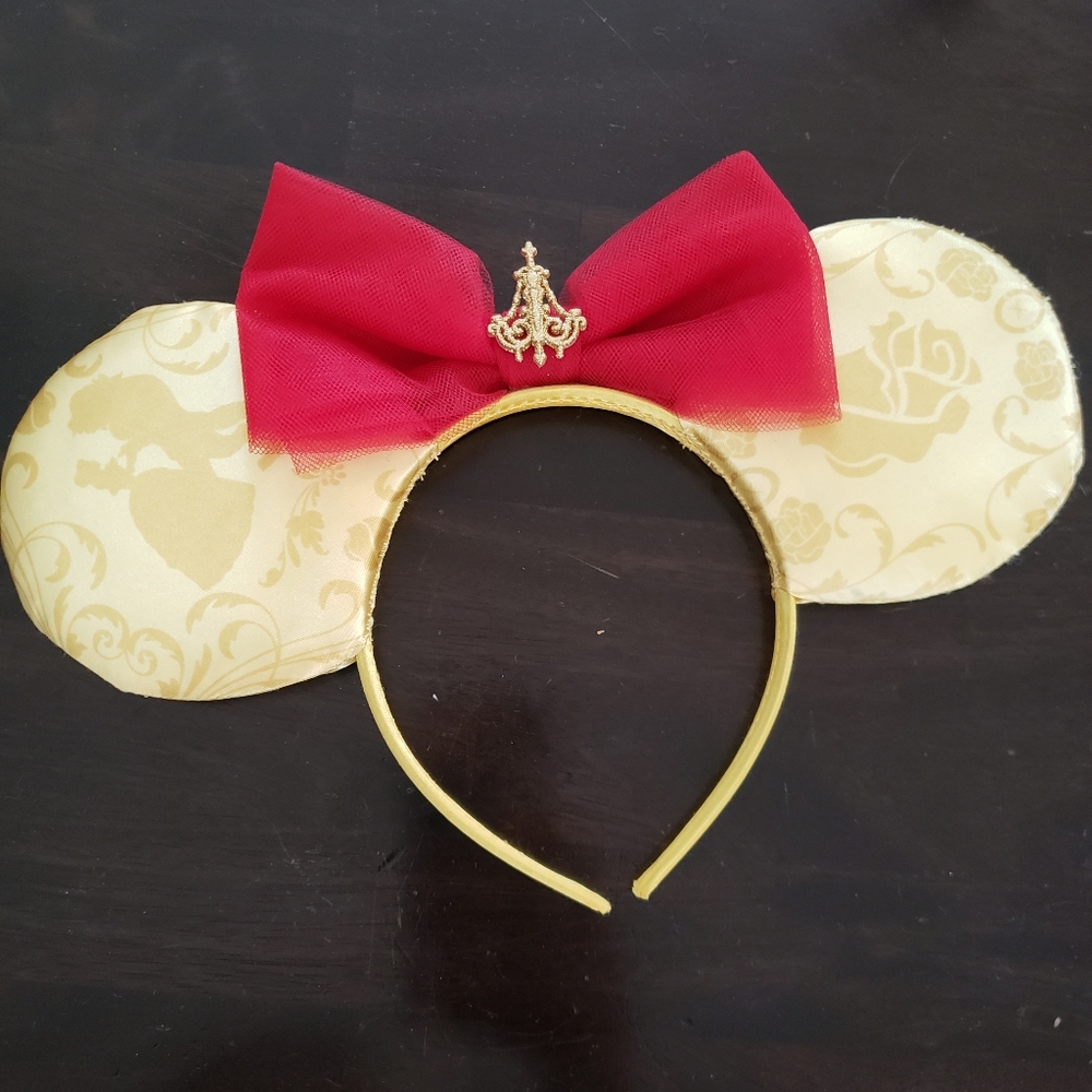 Disney Minnie ears/ Belle